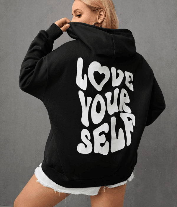 UrbanOutfits Women Oversized Hoodie Black / Cotton-Fleece / S Women Oversized Hoodie