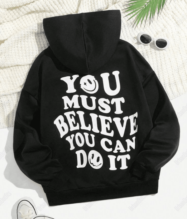 UrbanOutfits Women Oversized Hoodie Black / Cotton-Fleece / S Women Oversized Hoodie