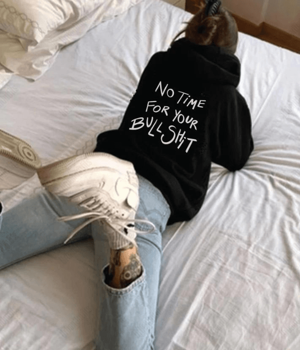 UrbanOutfits Women Oversized Hoodie Black / Cotton-Fleece / S Women Oversized Hoodie