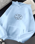 UrbanOutfits Women Oversized Hoodie Blue / Cotton-Fleece / S Double  face  - Women Oversized Hoodie