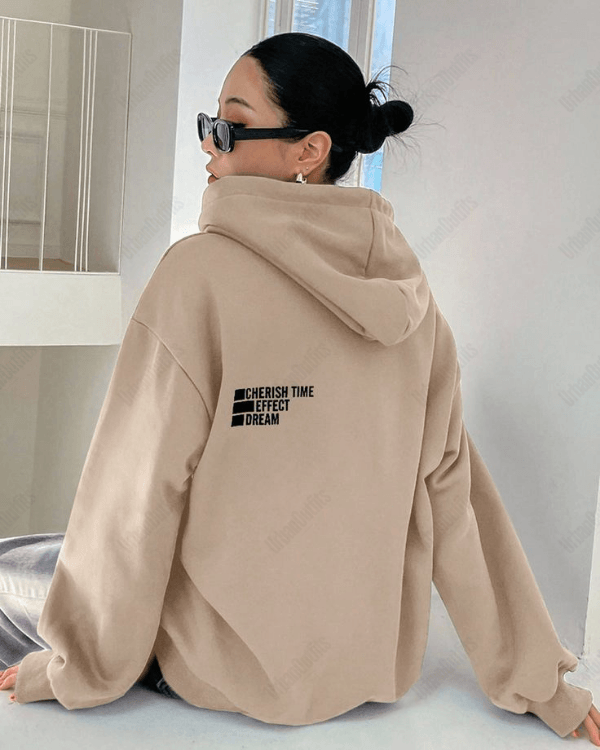 UrbanOutfits Women Oversized Hoodie Cherish Time - Women Oversized Hoodie