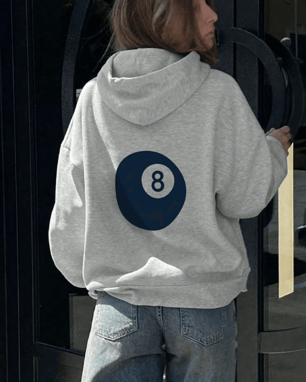 UrbanOutfits Women Oversized Hoodie light gray / Cotton-Fleece / S 8 - Women Oversized Hoodie