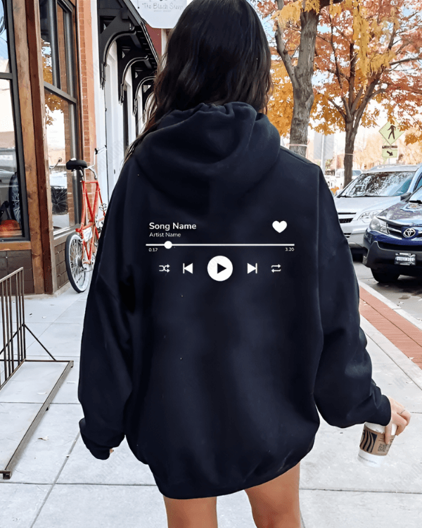 UrbanOutfits Women Oversized Hoodie SONG NAME - Women Oversized Hoodie