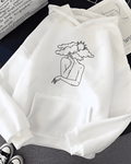 UrbanOutfits Women Oversized Hoodie White / Cotton-Fleece / S HER - Women Oversized Hoodie