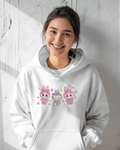 UrbanOutfits Women Oversized Hoodie White / Cotton-Fleece / S LABUBU - Women Oversized Hoodie