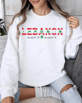 UrbanOutfits Women Oversized Hoodie White / Cotton-Fleece / S LEBANON - Women Oversized Sweatshirt