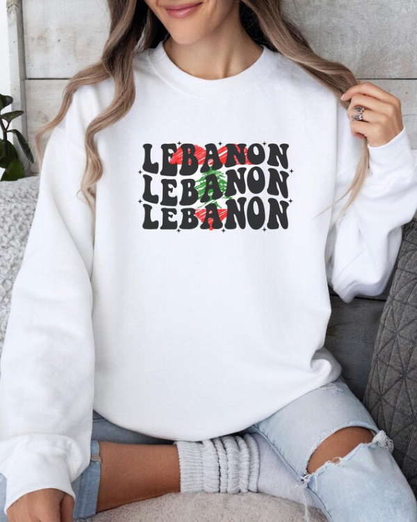 UrbanOutfits Women Oversized Hoodie White / Cotton-Fleece / S LEBANON - Women Oversized Sweatshirt