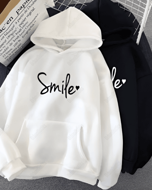 Smile - Women Oversized Hoodie