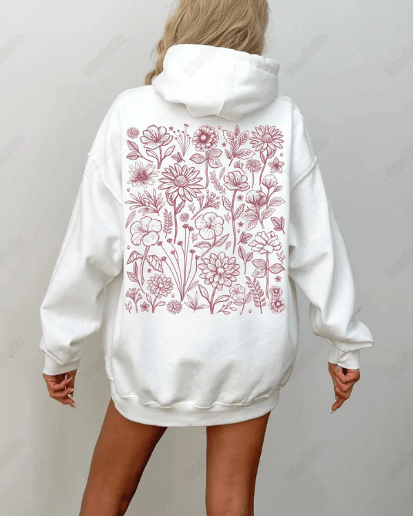 Wildflowers - Women Oversized Hoodie