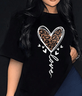 UrbanOutfits Women Oversized T-shirt Black / S Love - Women Oversized T-shirt