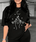 UrbanOutfits Women Oversized T-shirt Black / S Women Oversized T-shirt