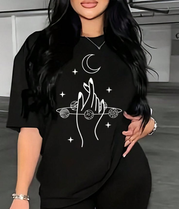 UrbanOutfits Women Oversized T-shirt Black / S Women Oversized T-shirt