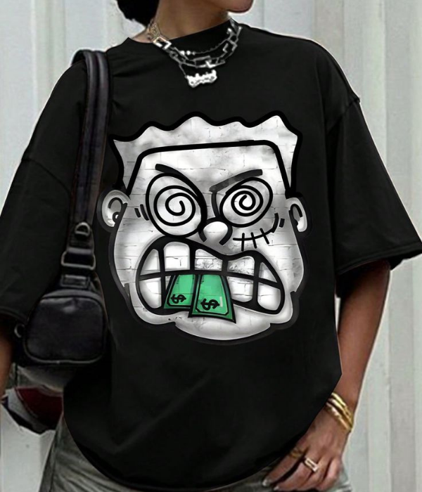 UrbanOutfits Women Oversized T-shirt Black / S Women Oversized T-shirt