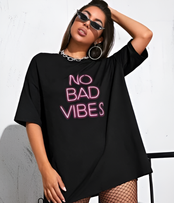 UrbanOutfits Women Oversized T-shirt Black / S Women Oversized T-shirt