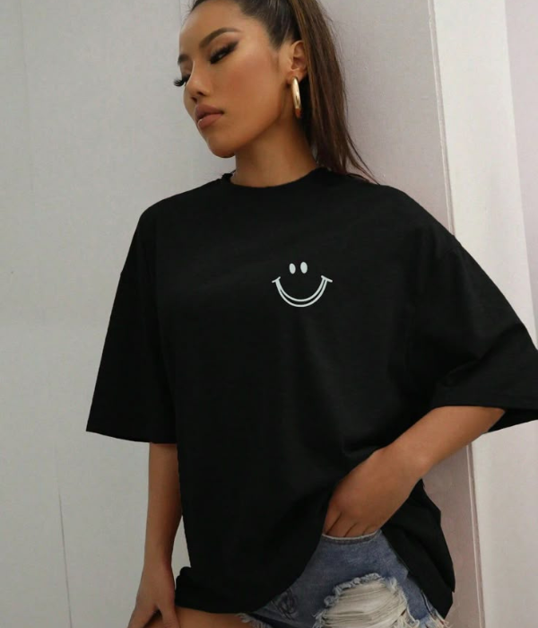 UrbanOutfits Women Oversized T-shirt Black / S Women Oversized T-shirt