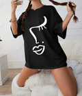 UrbanOutfits Women Oversized T-shirt Black / S Women Oversized T-shirt