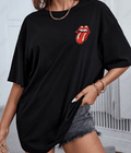 UrbanOutfits Women Oversized T-shirt Black / S Women Oversized T-shirt