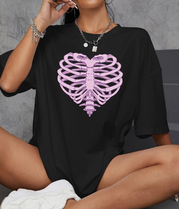 UrbanOutfits Women Oversized T-shirt Black / S Women Oversized T-shirt