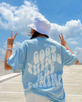 UrbanOutfits Women Oversized T-shirt Blue / cotton / S Women Oversized T-Shirt