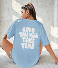 UrbanOutfits Women Oversized T-shirt Blue / S Women Oversized T-shirt