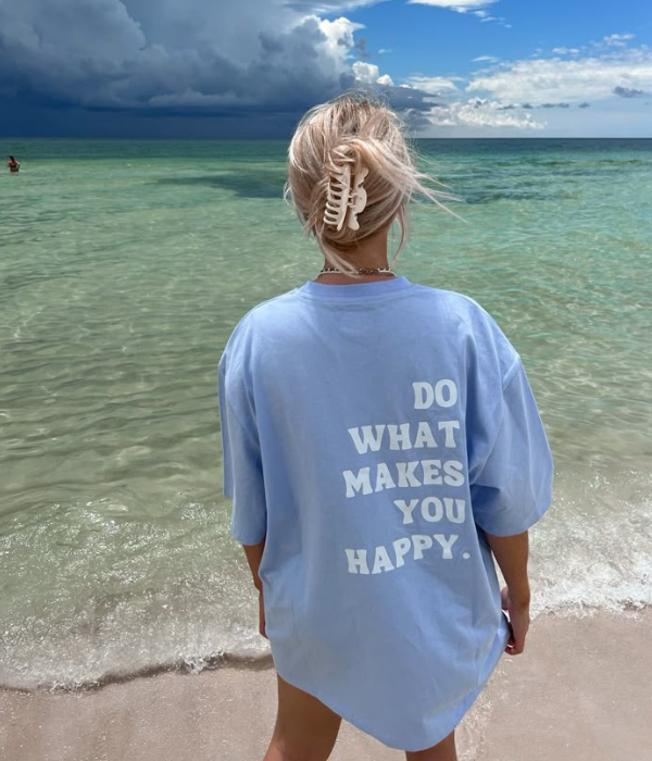 UrbanOutfits Women Oversized T-shirt Blue / S Women Oversized T-shirt