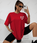 UrbanOutfits Women Oversized T-shirt Red / S Women Oversized T-shirt