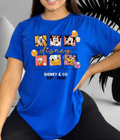UrbanOutfits Women Oversized T-shirt Royal Blue / S Disney - Women Oversized T-shirt