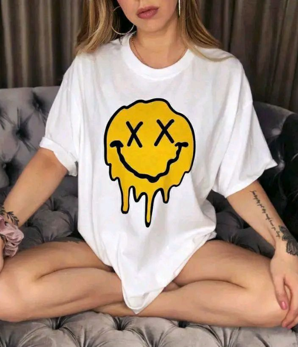 UrbanOutfits Women Oversized T-shirt White / Cotton / S Women Oversized T-Shirt