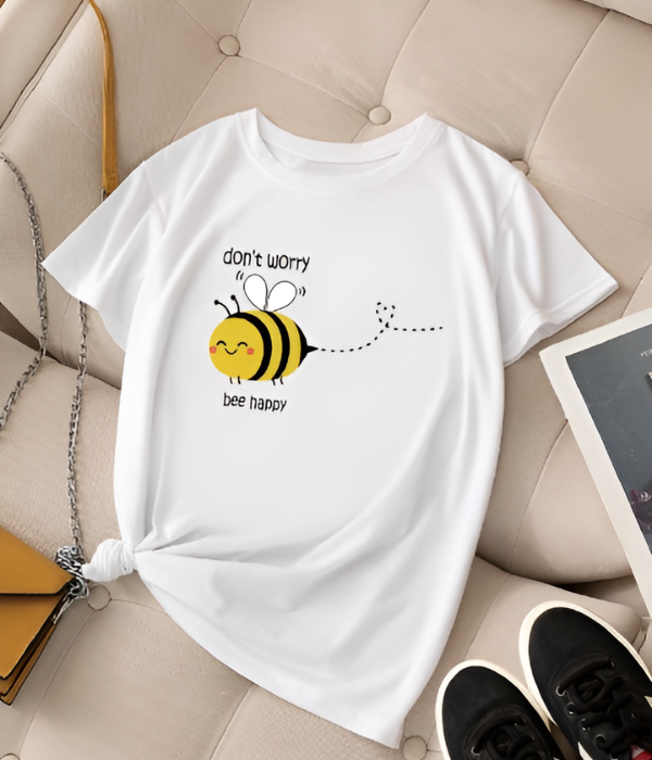 UrbanOutfits Women Oversized T-shirt White / S BEE Women Oversized T-shirt