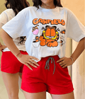 UrbanOutfits Women Oversized T-shirt White / S CARFIELD - Women Oversized T-shirt