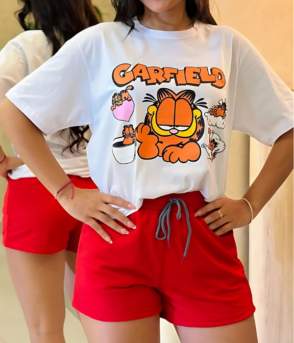 UrbanOutfits Women Oversized T-shirt White / S CARFIELD - Women Oversized T-shirt