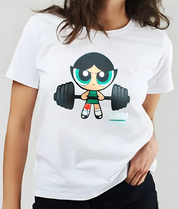 UrbanOutfits Women Oversized T-shirt White / S GIRLS SUPER POWER - Women Oversized T-shirt