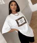 UrbanOutfits Women Oversized T-shirt White / S ' LIMITED EDITION ' Women Oversized T-shirt