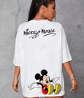 UrbanOutfits Women Oversized T-shirt White / S MICKEY MOUSE Women Oversized T-shirt