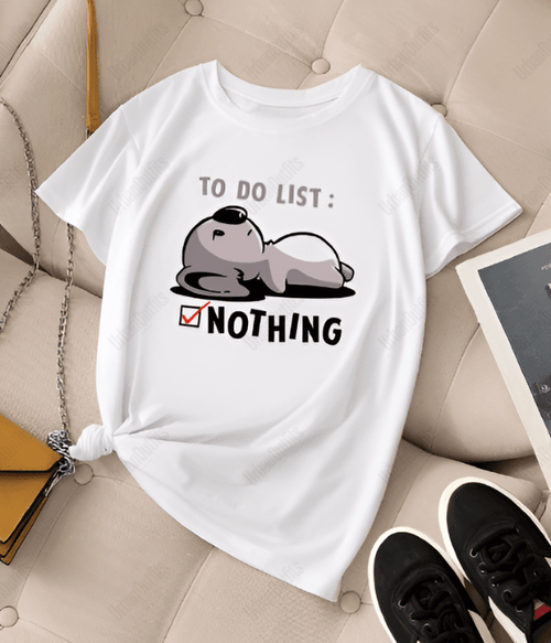 UrbanOutfits Women Oversized T-shirt White / S ' Nothing ' Women Oversized T-shirt