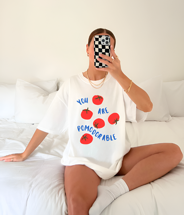 UrbanOutfits Women Oversized T-shirt White / S POMODORABLE Women Oversized T-shirt