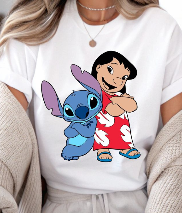 UrbanOutfits Women Oversized T-shirt White / S Stitch- Women Oversized T-shirt