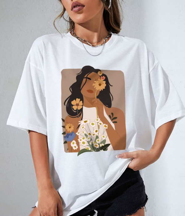 UrbanOutfits Women Oversized T-shirt White / S Women Oversized T-shirt