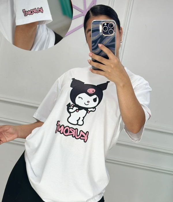 UrbanOutfits Women Oversized T-shirt White / S Women Oversized T-shirt