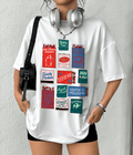 UrbanOutfits Women Oversized T-shirt White / S Women Oversized T-shirt