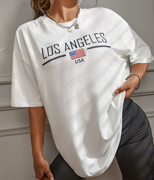 UrbanOutfits Women Oversized T-shirt White / S Women Oversized T-shirt