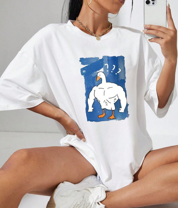 UrbanOutfits Women Oversized T-shirt White / S Women Oversized T-shirt