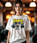 UrbanOutfits Women Oversized T-shirt white-yellow / S Women Oversized T-shirt