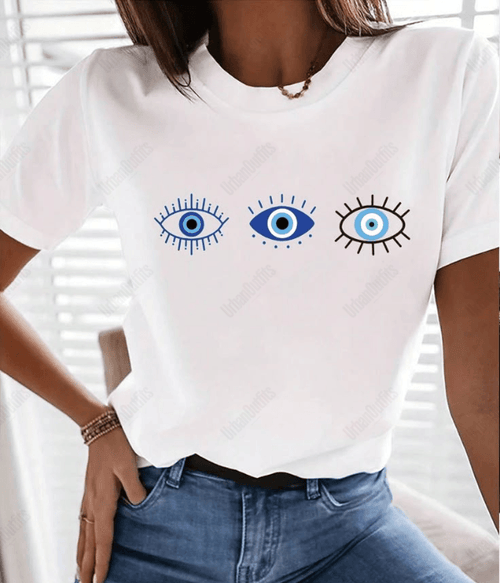 UrbanOutfits Women Regular Fit T-shirt White / S Regular Fit Women T-shirt