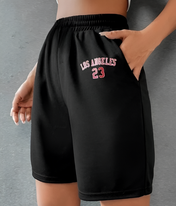 UrbanOutfits Women Shorts Black / S ' Los Angeles 23 ' Women Short