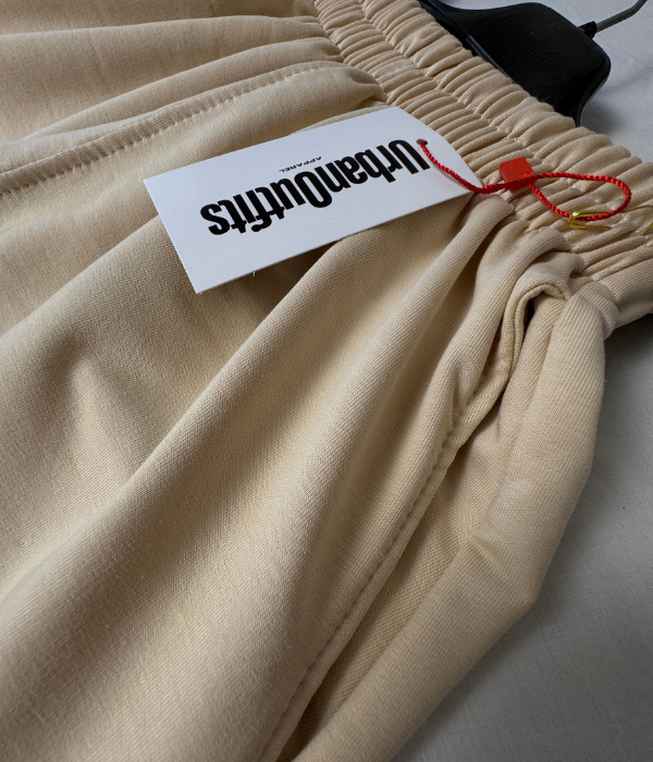 UrbanOutfits Women Shorts Creamy / S Basic Women Shorts - Cotton