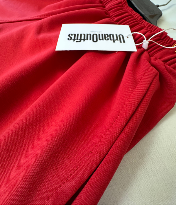 UrbanOutfits Women Shorts Red / S Basic Women Shorts - Cotton