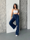 UrbanOutfits Women Summer Sweatpants Navy / S Women (Summer) Wide-Leg Sweatpant
