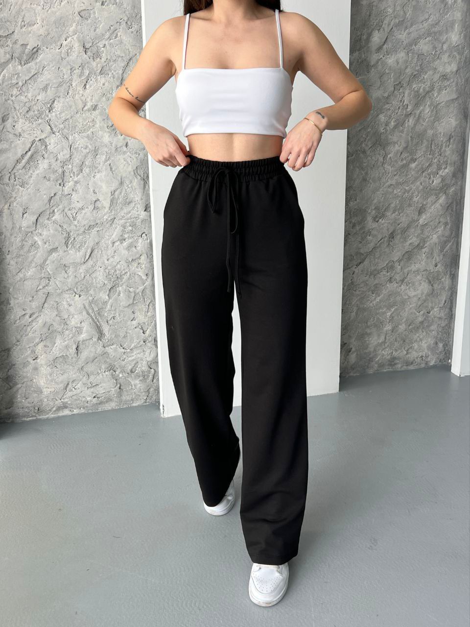 UrbanOutfits Women Summer Sweatpants Women (Summer) Wide-Leg Sweatpant