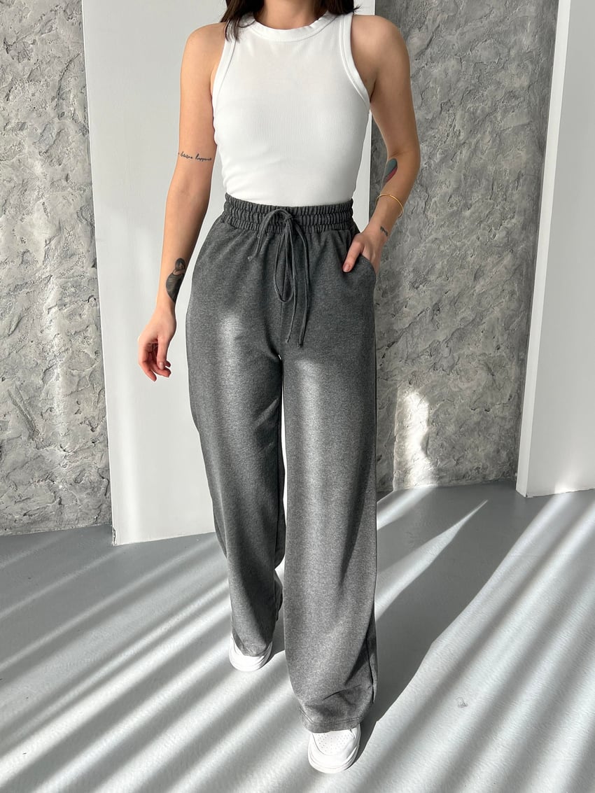 UrbanOutfits Women Summer Sweatpants Women (Summer) Wide-Leg Sweatpant